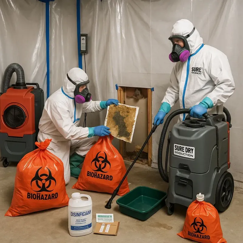 Contaminated Water Handling Protocols process in Rockwood, MI
