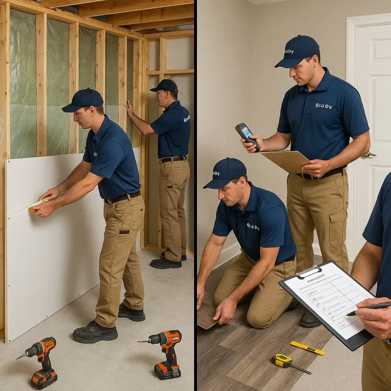 Repairs and Reconstruction process in Rockwood, MI